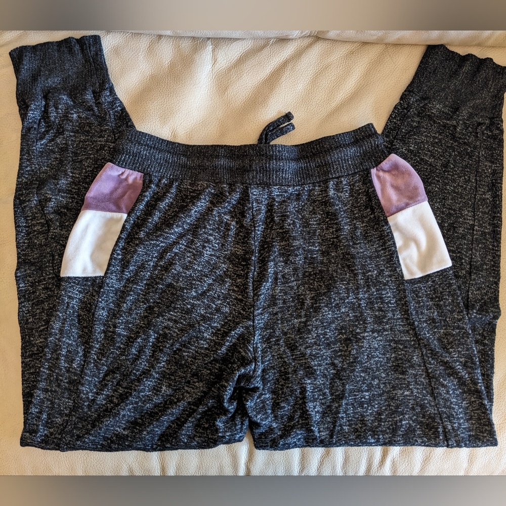 5/$25 PINK REPUBLICAN Dark Charcoal Gray Sweatpants Size Small - Picture 3 of 7